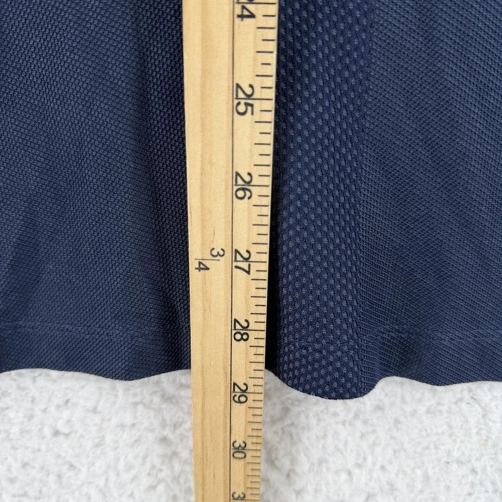 Nike Tiger Woods Dri-FIT ADV Polo Shirt‎ Mens Medium Blue Golf Performance Top